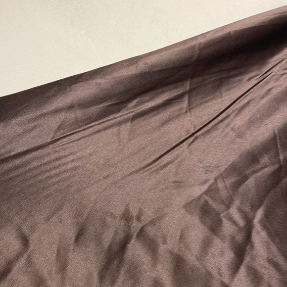 Reformation Brown Carolina Silk Skirt - Picture 8 of 10